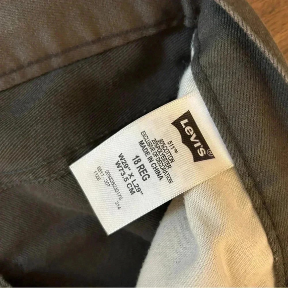 Levi’s 511  slim jeans youth 18 reg - Picture 8 of 14